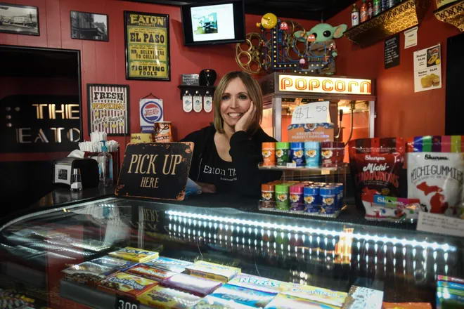 Eaton Theatre - Owner Leann Owen